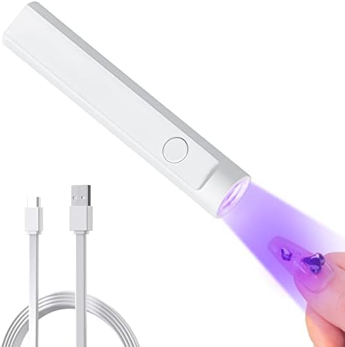 Mini Light Pen Portable UV LED Gel Nail Lamp for Salon-Worthy Manicures - Lady Luana Luxe Nails