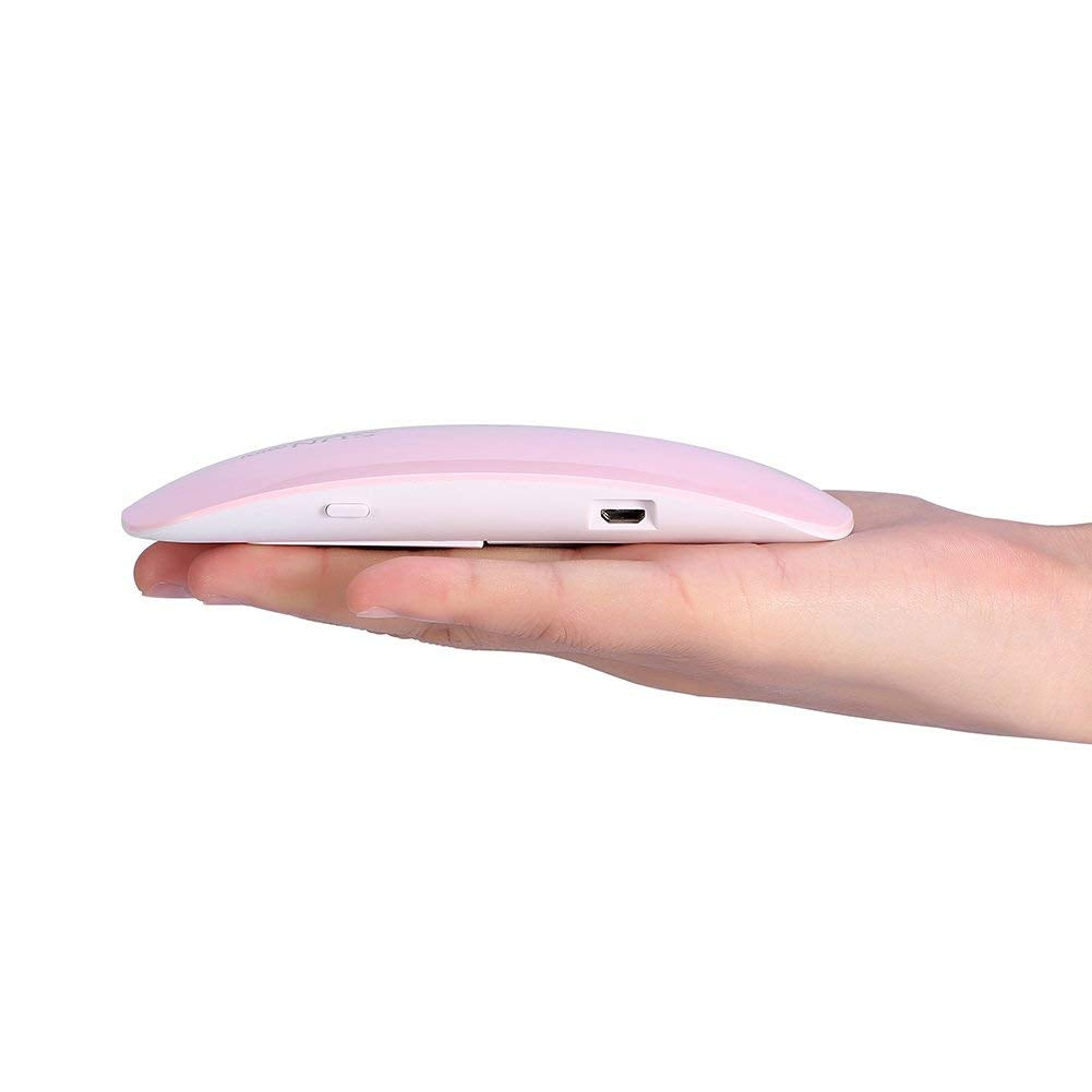 Mini Portable 6W UV LED Nail Gel Polish Lamp Dryer-The Ultimate On-the-Go Beauty Tool - Lady Luana Luxe Nails