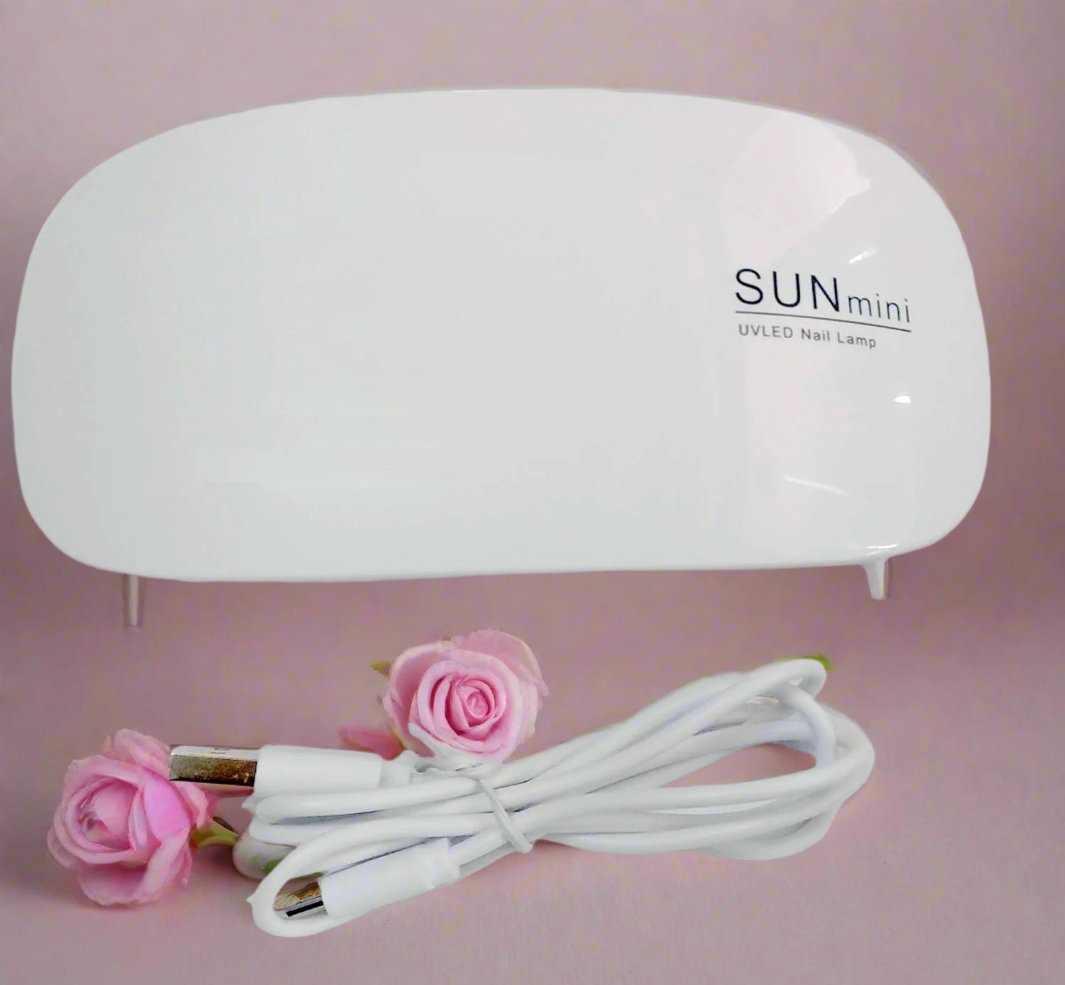 Mini Portable 6W UV LED Nail Gel Polish Lamp Dryer-The Ultimate On-the-Go Beauty Tool - Lady Luana Luxe Nails