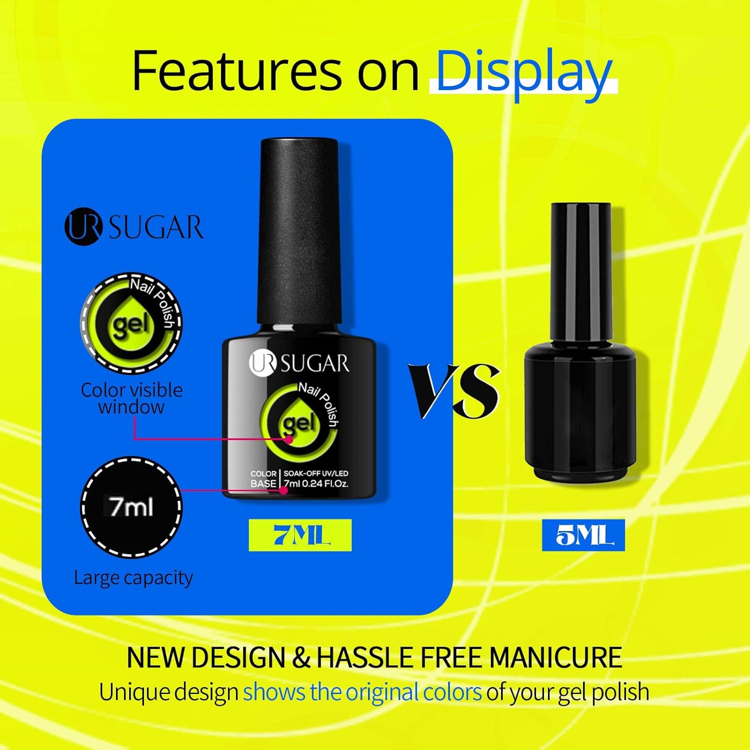 Neon Gel Nail Polish Long -Lasting Manicure Essentials-Free Shipping (Copy) - Lady Luana Luxe Nails