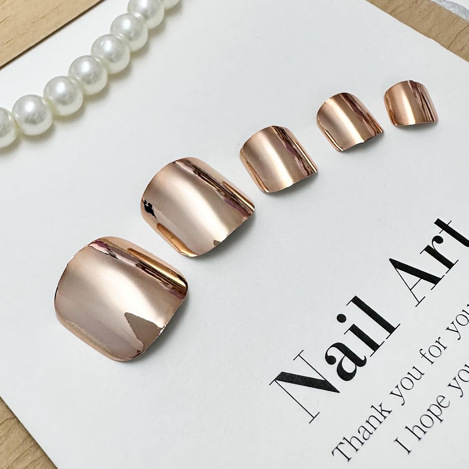 Trendy Press-On Toenails Fashionable Full Cover Designs Acrylic Fake Nails-Free Shipping - Lady Luana Luxe Nails