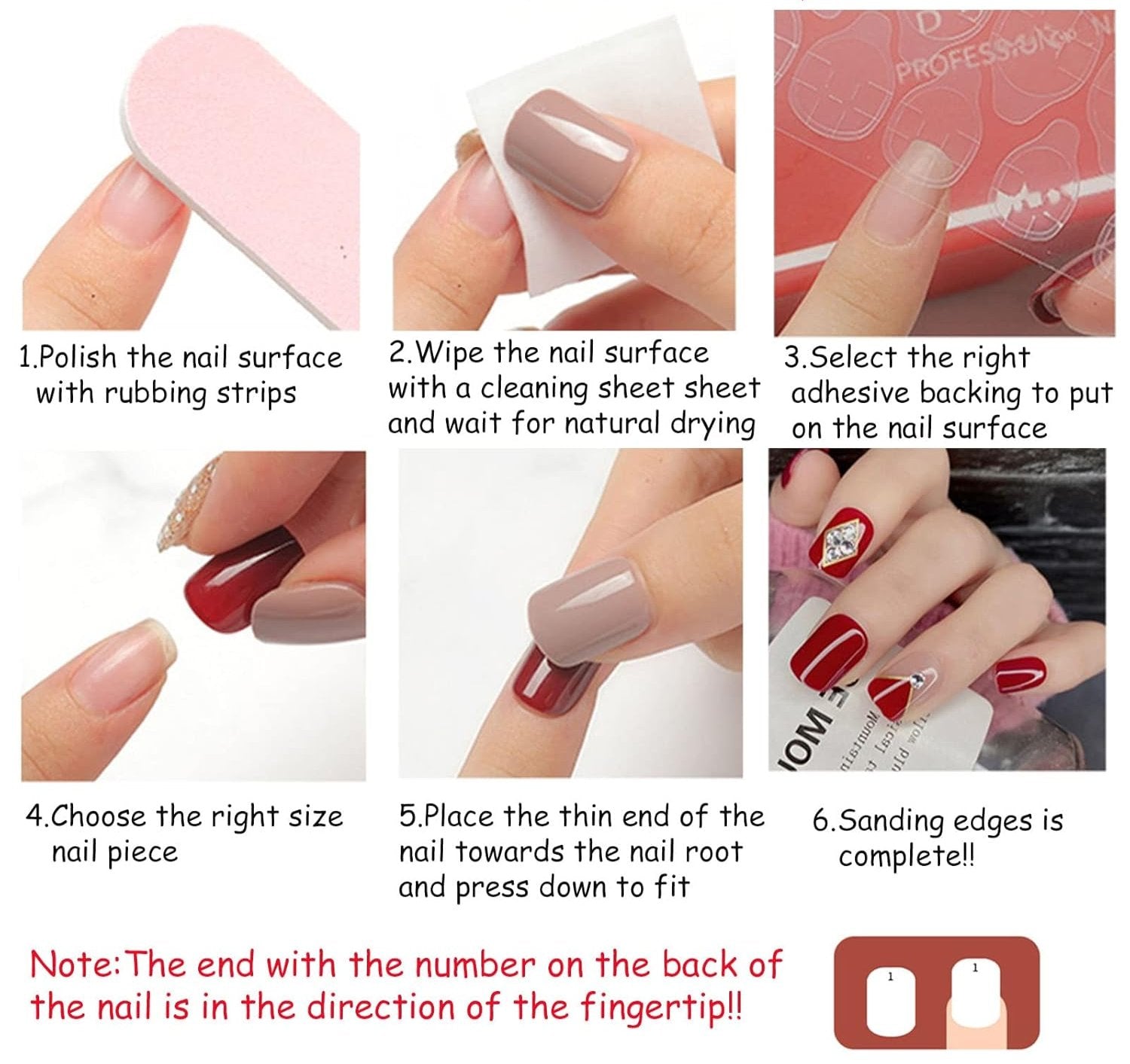 Edgy Coffin Press-On Nails with Frosted Finish and Unique Design – Free Shipping