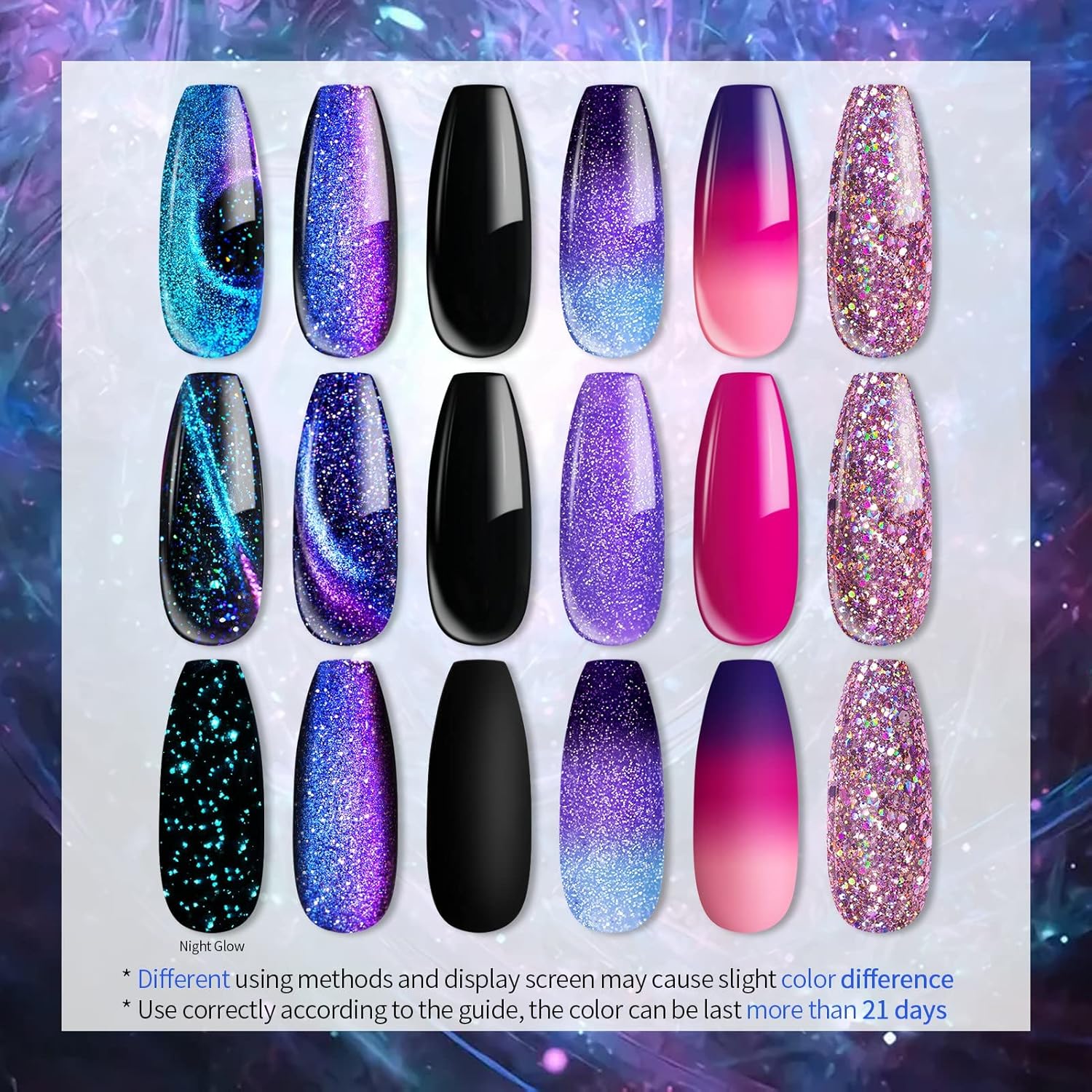 Milky Mystery Sparkle Shiny Glitter Gel Nail Polish Long-Lasting Manicure Essentials-Free Shipping - Lady Luana Luxe Nails