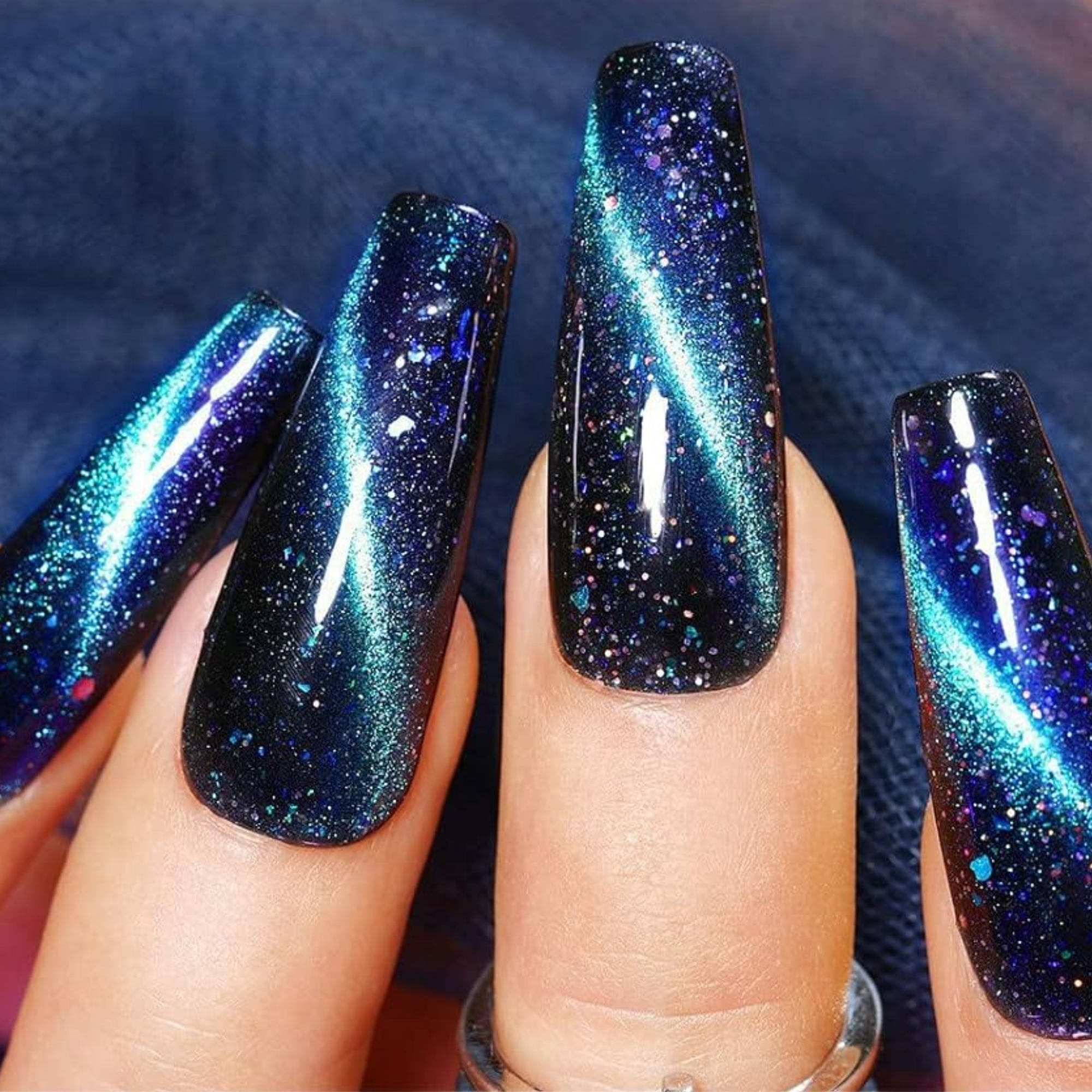 Milky Mystery Sparkle Shiny Glitter Gel Nail Polish Long-Lasting Manicure Essentials-Free Shipping - Lady Luana Luxe Nails