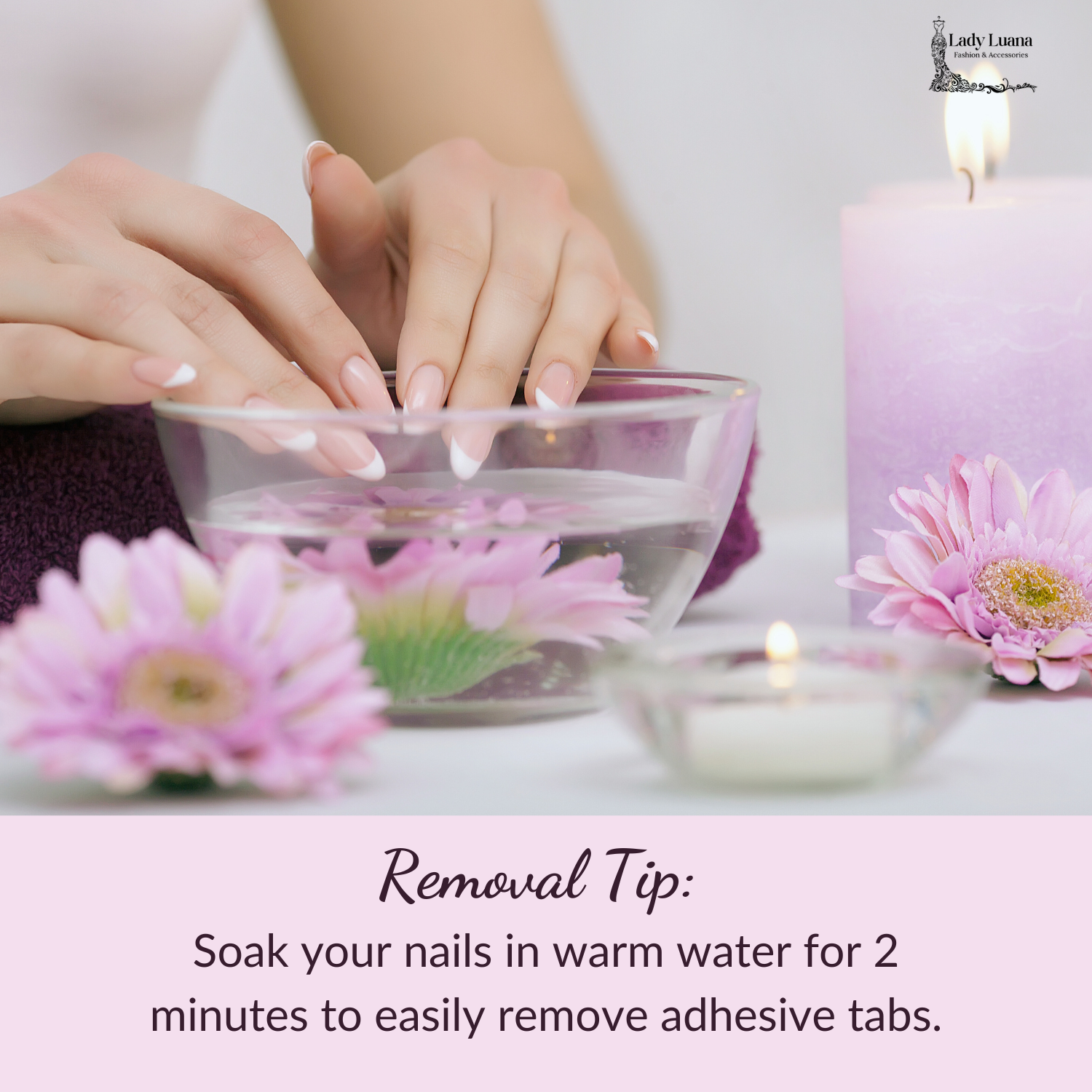 Angel Floral 3D Handcrafted Press-On Nails Acrylic Fake Nails-Free Shipping